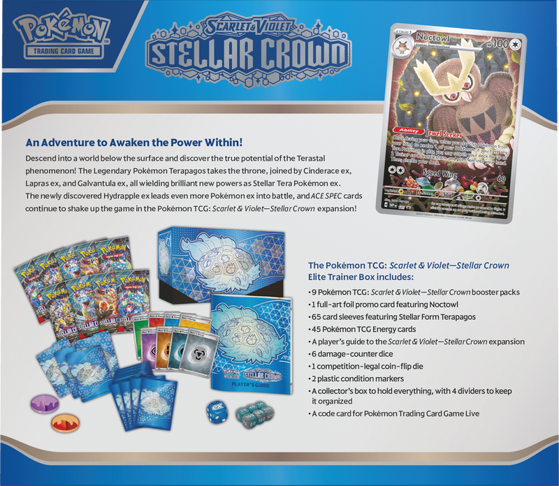 Stellar Crown - Elite Trainer Box - The Mythic Store | 24h Order Processing