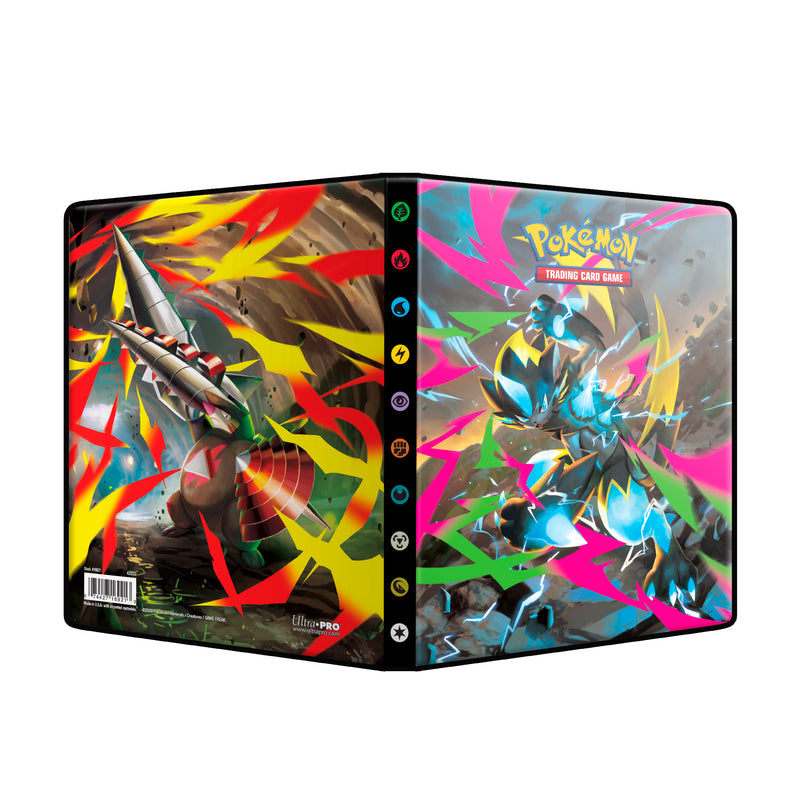 4-Pocket Portfolio Pokemon - Pitch Black - The Mythic Store | 24h Order Processing