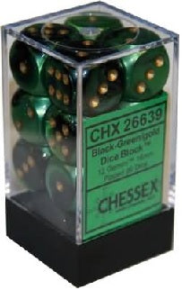 Gemini 16mm D6 (12 dice) - The Mythic Store | 24h Order Processing