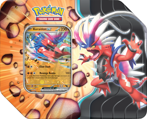 Pokemon Slashing Legends Tin - The Mythic Store | 24h Order Processing