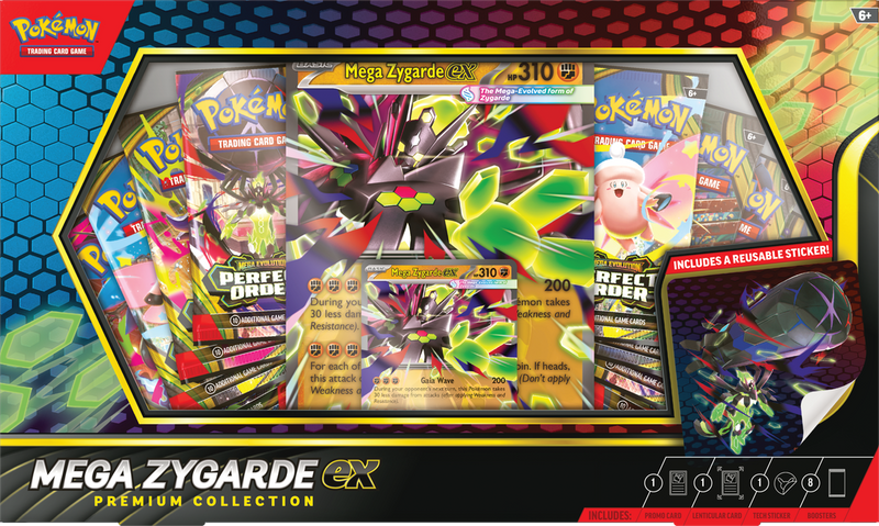Pokemon Mega Zygarde EX Premium Collection - The Mythic Store | 24h Order Processing