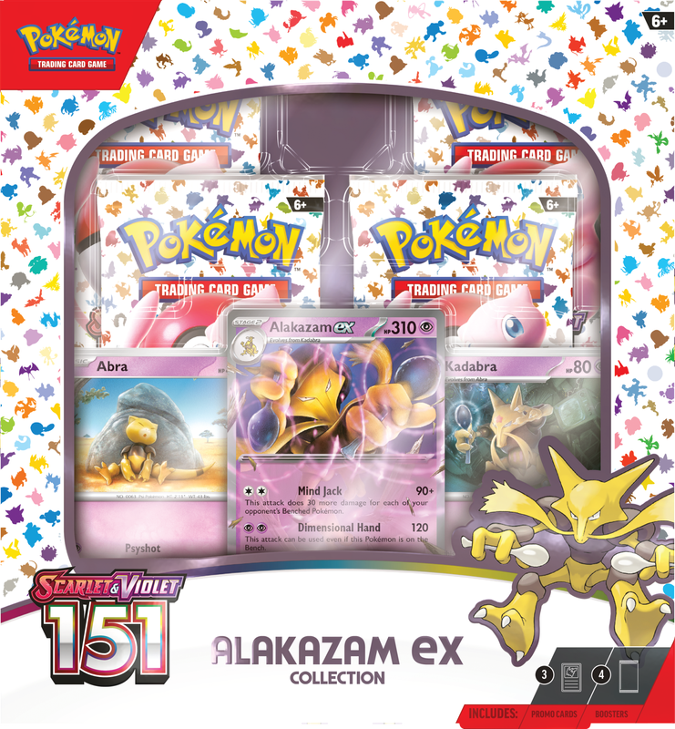 Pokemon Scarlet & Violet 151 - Ex Collection: Alakazam - The Mythic Store | 24h Order Processing