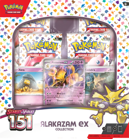Pokemon Scarlet & Violet 151 - Ex Collection: Alakazam - The Mythic Store | 24h Order Processing
