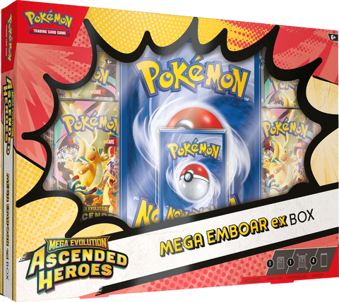 Ascended Heroes - Mega ex Boxes - The Mythic Store | 24h Order Processing