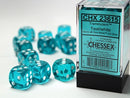 Translucent 16mm D6 (12 dice) - The Mythic Store | 24h Order Processing