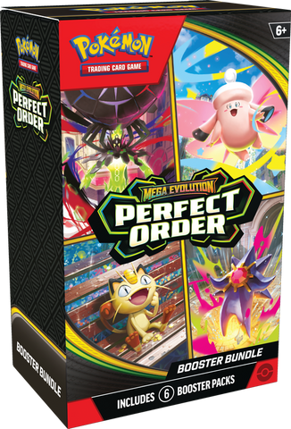 Mega Evolution Perfect Order - Booster Bundle - The Mythic Store | 24h Order Processing