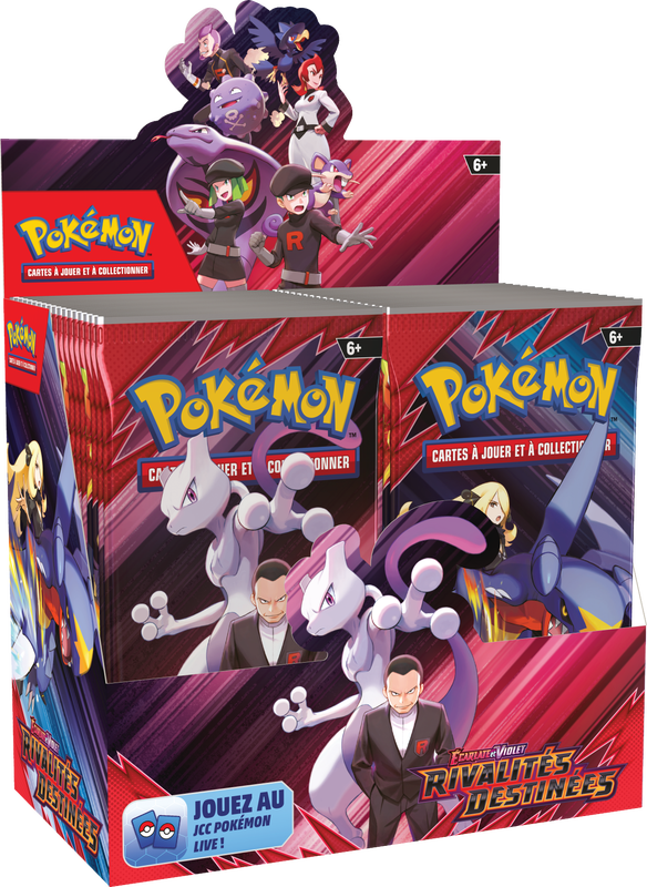 Pokemon Destined Rivals (Rivalités Destinées) - Booster Box (FR) - The Mythic Store | 24h Order Processing