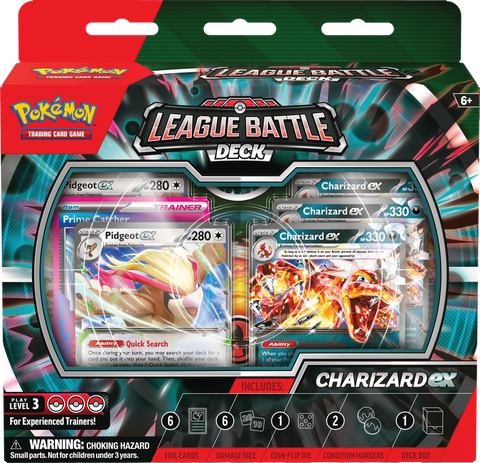 Pokemon League Battle Deck: Charizard EX - The Mythic Store | 24h Order Processing