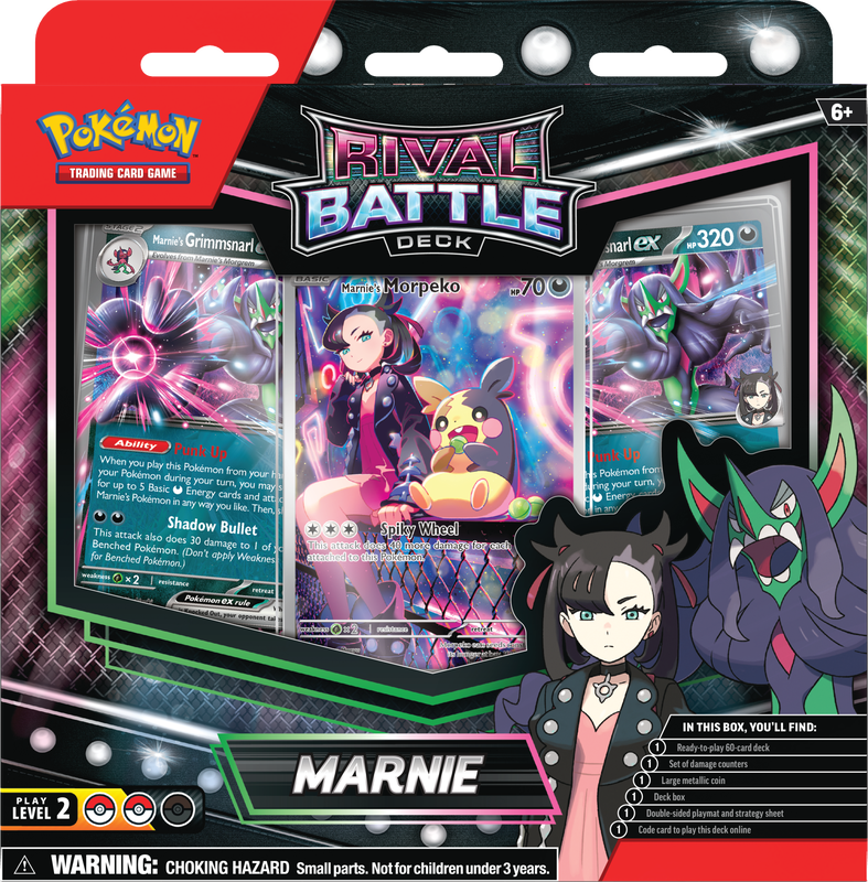 Pokemon Rival Battle Decks - Marnie/Steven - The Mythic Store | 24h Order Processing