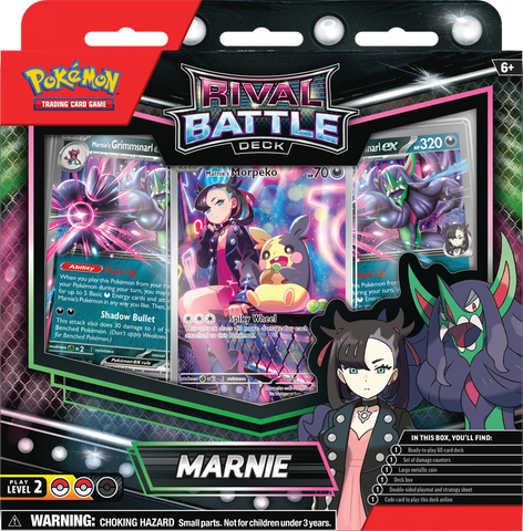 Pokemon Rival Battle Decks - Marnie/Steven - The Mythic Store | 24h Order Processing