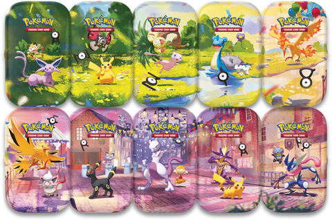 Pokémon 30th Celebration (30e Anniversaire) (FR) - Mini Tins (FR) - The Mythic Store | 24h Order Processing