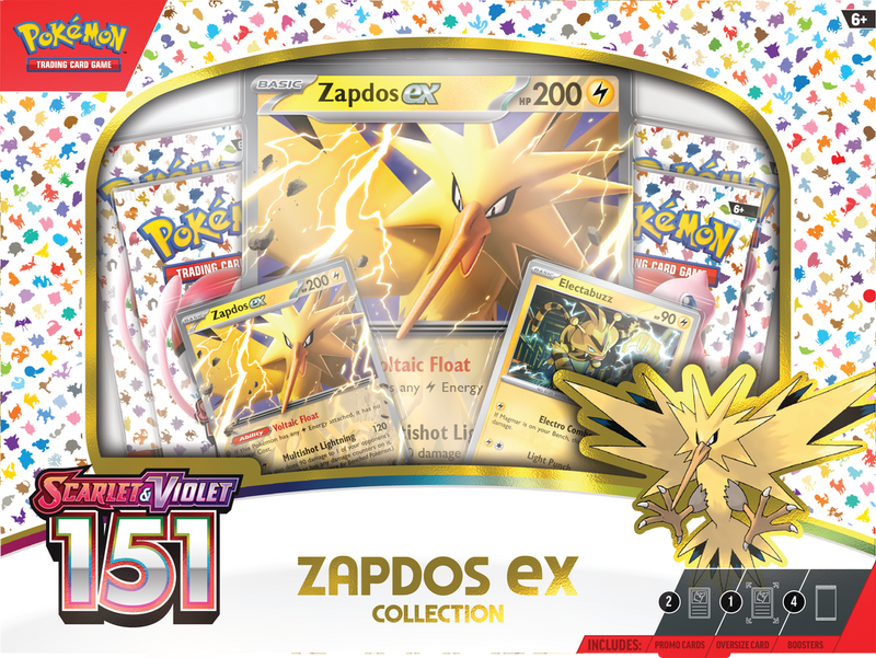 Pokemon Scarlet & Violet 151 - Ex Collection: Zapdos - The Mythic Store | 24h Order Processing