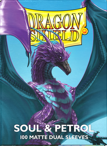 Dragon Shield Matte Dual Sleeve - Soul and Petrol - The Mythic Store | 24h Order Processing