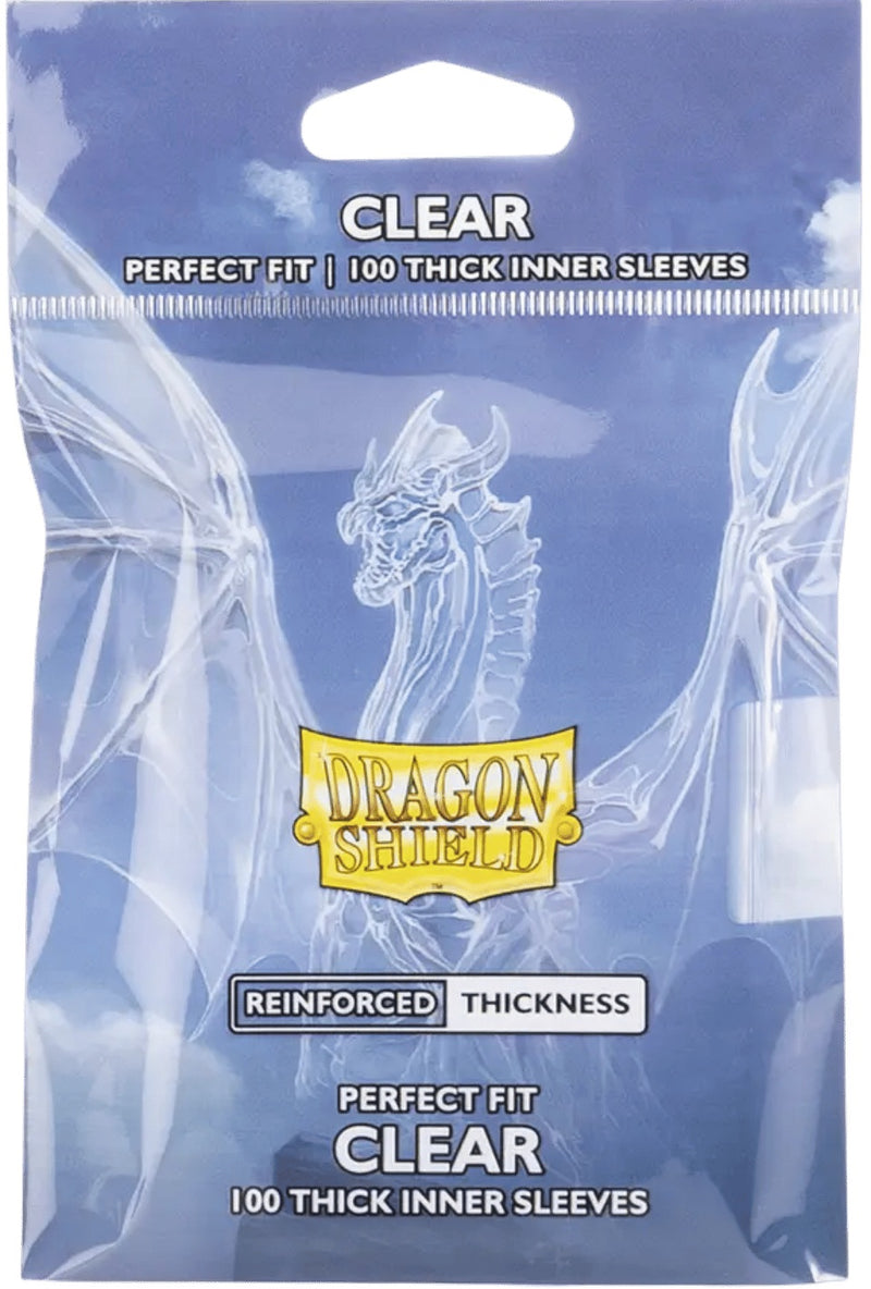 Dragon Shield Perfect Fit Sleeve - Thick Clear 100ct