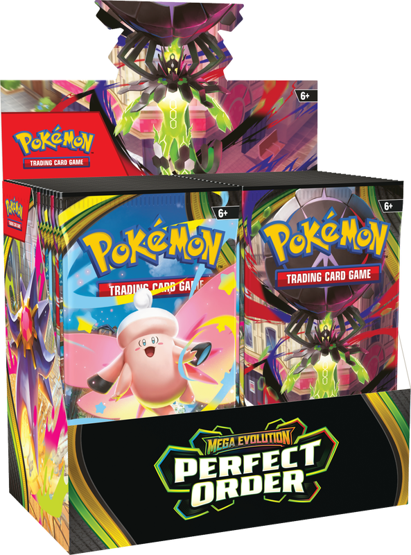 Mega Evolution Perfect Order - Booster Box - The Mythic Store | 24h Order Processing