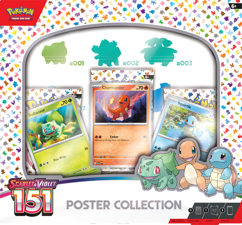 Pokemon Scarlet & Violet 151 - Poster Collection - The Mythic Store | 24h Order Processing