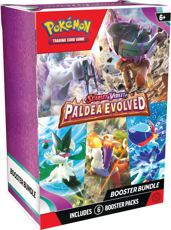 Pokemon Scarlet & Violet Paldea Evolved - Booster Bundle - The Mythic Store | 24h Order Processing