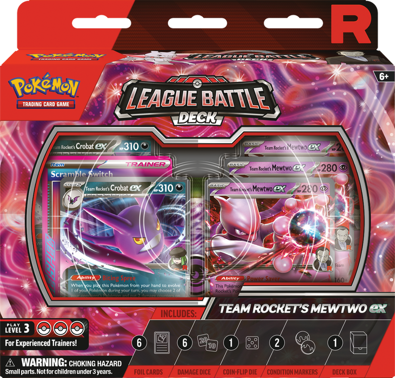 Pokemon League Battle Deck Team Rocket's Mewtwo EX - The Mythic Store | 24h Order Processing