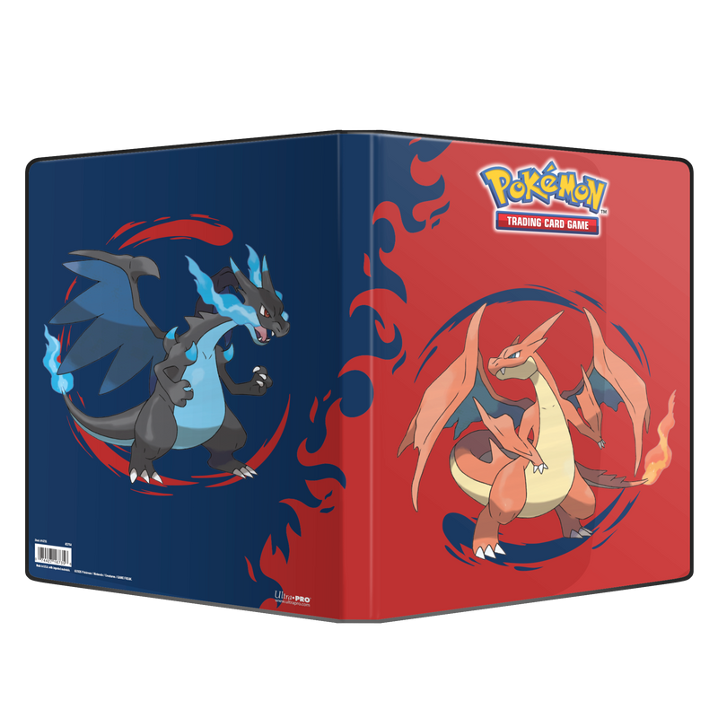 9-Pocket Portfolio Pokemon - Mega Charizard X & Mega Charizard Y