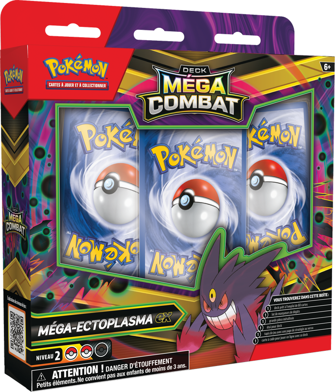 Pokemon Mega Combat Decks (FR) - Ectoplasma EX / Diancie EX - The Mythic Store | 24h Order Processing