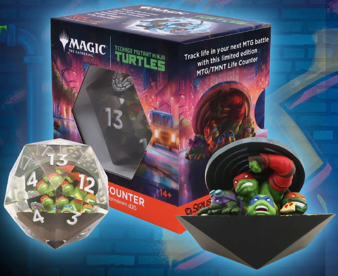 MTG - TMNT 55mm Spindown D20