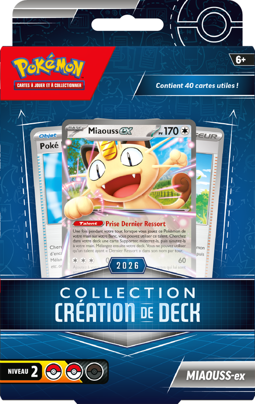 Pokemon Deck Crafter's Collection (FR) - Miaouss EX (FR)