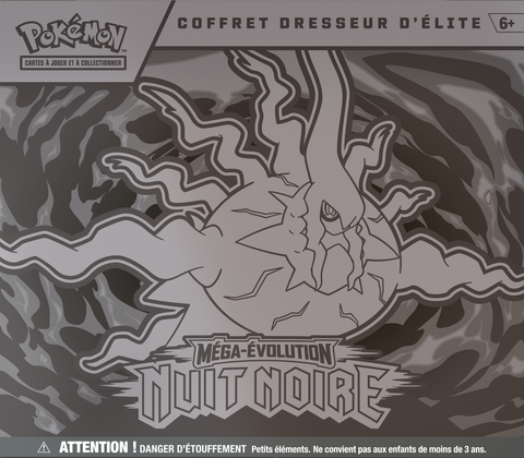 Méga Évolution Nuit Noire (FR) - Elite Trainer Box (FR) - The Mythic Store | 24h Order Processing