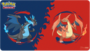 Pokemon Playmat - Mega Charizard X & Mega Charizard Y