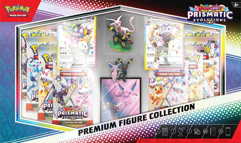 Pokemon Prismatic Evolutions Premium Figure Collection - The Mythic Store | 24h Order Processing