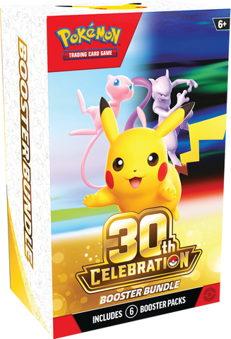 Pokemon 30th Celebration - Booster Bundle - The Mythic Store | 24h Order Processing