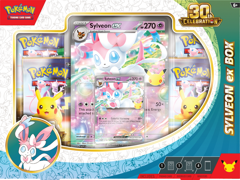Pokemon 30th Celebration - EX Boxes