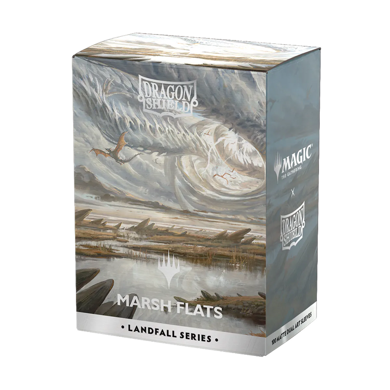 Dragon Shield Matte Dual Sleeve - Magic Landfall Series - Marsh Flats - The Mythic Store | 24h Order Processing