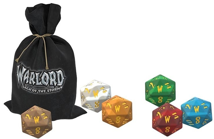 Warlord: Saga of the Storm CCG - Dice Bag - The Mythic Store | 24h Order Processing