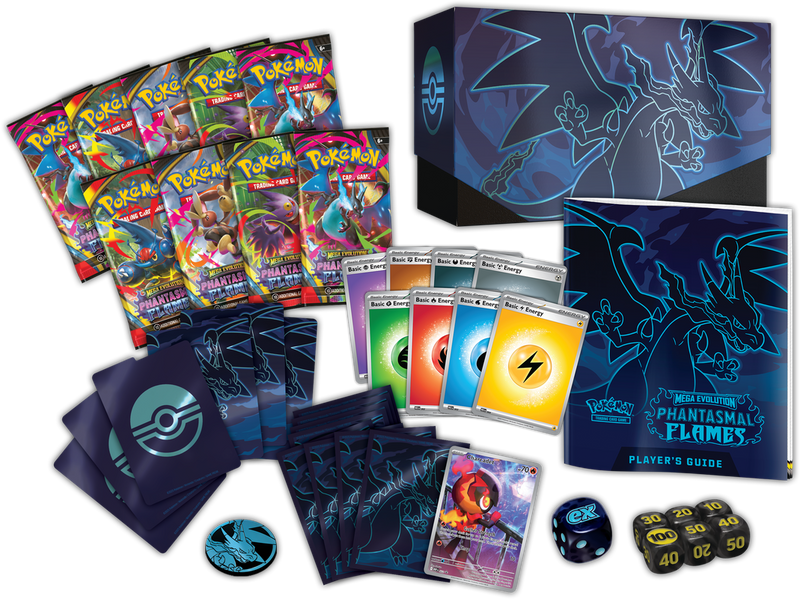 Phantasmal Flames - Elite Trainer Box - The Mythic Store | 24h Order Processing