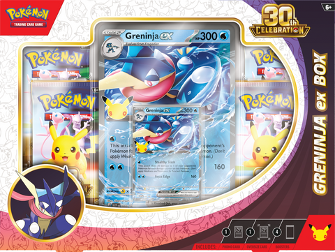 Pokemon 30th Celebration - EX Boxes - The Mythic Store | 24h Order Processing