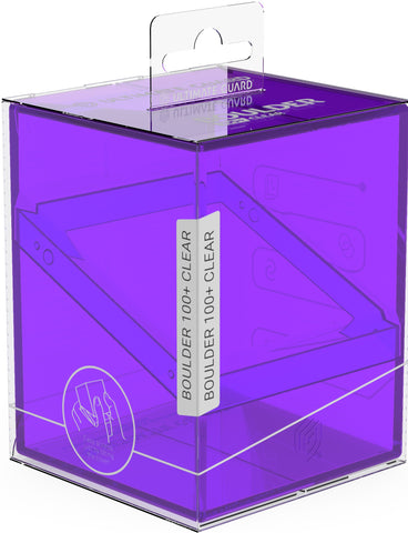 Boulder™ 100+ Transparent Deck Case - The Mythic Store | 24h Order Processing