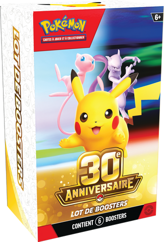 Pokemon 30th Celebration (30e Anniversaire) (FR) - Booster Bundle (FR)