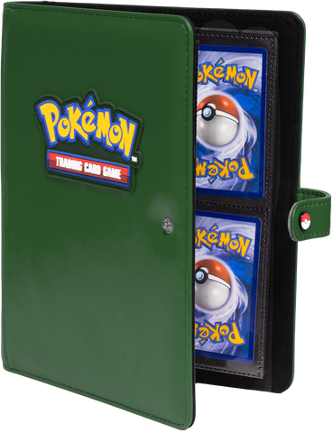4-Pocket Binder Pokemon Premium Snap Binder Green