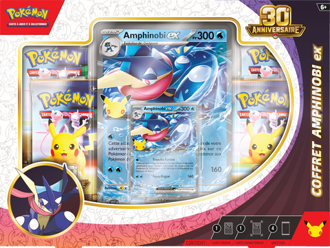 Pokémon 30th Celebration (30e Anniversaire) (FR) - EX Boxes (FR) - The Mythic Store | 24h Order Processing