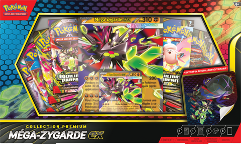 Pokémon Méga-Zygarde EX Collection Premium (FR) - The Mythic Store | 24h Order Processing