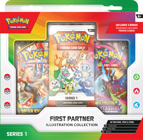 First Partner Illustration Collection - Series 1 - The Mythic Store | 24h Order Processing