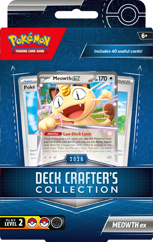 Pokemon Deck Crafter's Collection - Meowth EX