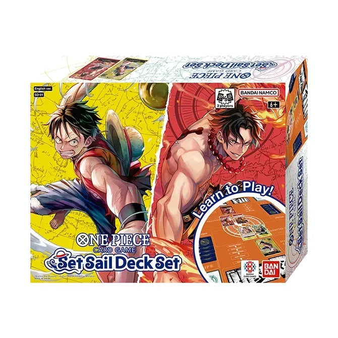 One Piece SD01 Set Sail Deck Set - The Mythic Store | 24h Order Processing