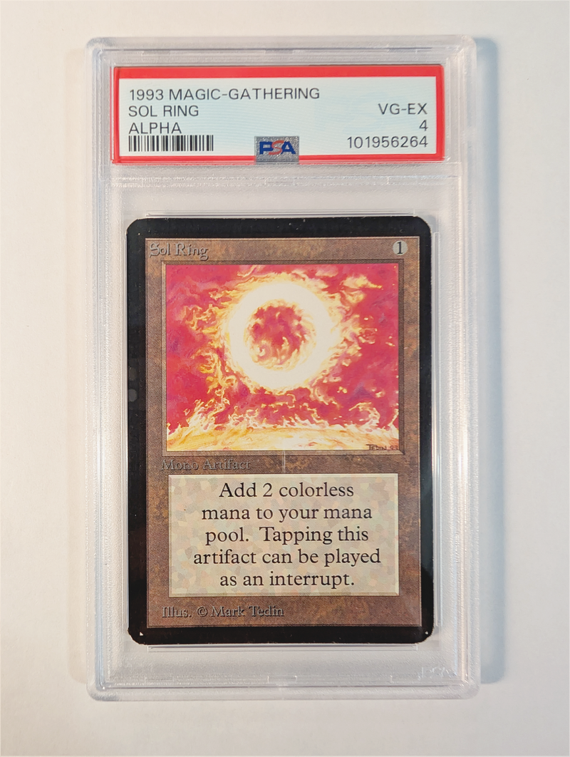 Sol Ring PSA 4 [Alpha Edition] - The Mythic Store | 24h Order Processing