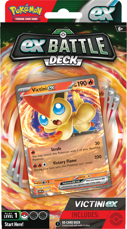 Pokemon EX Battle Decks - Victini/ Miraidon - The Mythic Store | 24h Order Processing