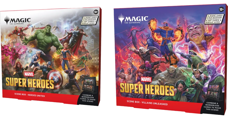 Universes Beyond: Marvel Super Heroes - Scene Box (Set of 2) - The Mythic Store | 24h Order Processing
