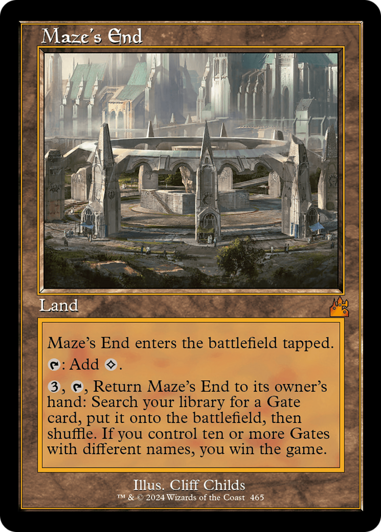 Maze's End (Retro Frame) [Ravnica Remastered] - The Mythic Store | 24h Order Processing