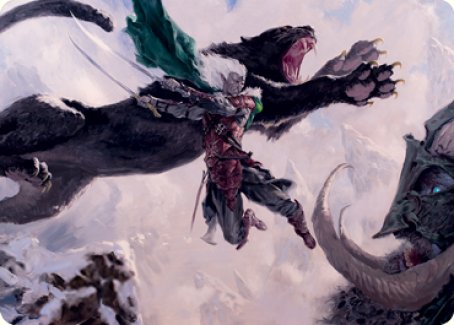 Drizzt Do'Urden Art Card [Dungeons & Dragons: Adventures in the Forgotten Realms Art Series] - The Mythic Store | 24h Order Processing