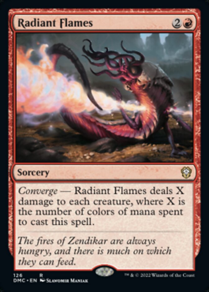 Radiant Flames [Dominaria United Commander] - The Mythic Store | 24h Order Processing