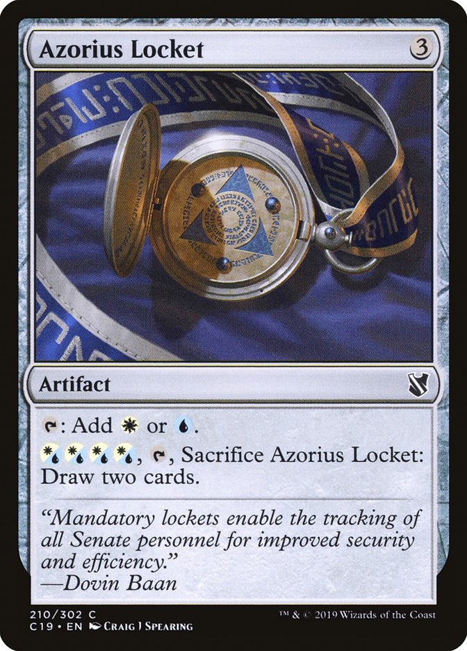 Azorius Locket [Commander 2019] - The Mythic Store | 24h Order Processing